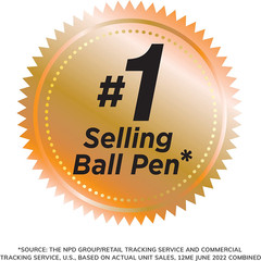 Pack of 10 Ballpoint Pen – Blue Ink Ball Point Pens for Office Writing School
