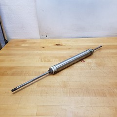 Unmarked Double Acting Pneumatic Cylinder, 10″ Stroke, 1-1/2″ Bore – USED