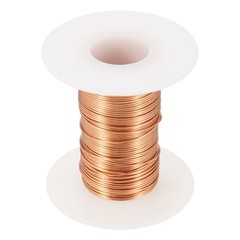 24 AWG Magnet Wire 24 Gauge 2 oz Enameled Copper Wire 155C(311F) Copper Color