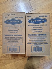 Bobrick B-2888 Commercial Toilet Paper Dispenser, Surface-Mounted, Stainless Ste