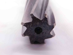 3/4 O.D. HSS CHUCKING REAMER 0.62 SHANK SPIRAL 8 FLUTE .75 .7500 ONSIZE 19 mm