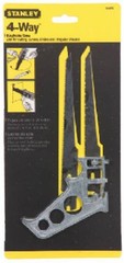 STANLEY 4-Way 7 in. High Carbon Steel Keyhole Saw 24 TPI 1 pc