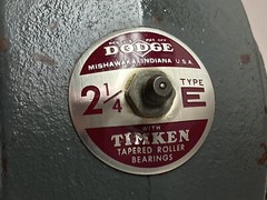 Dodge,2 1/4 Inch Type E,Pillow Block Bearing