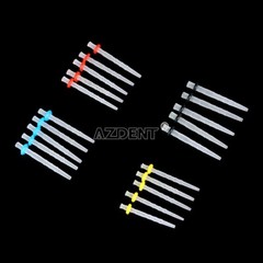 5X Postes de fibra dental Resina Rosca de tornillo de alta intensidad Vidrio