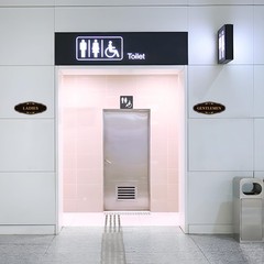 2 PCS Men and Women Restroom Sign for 9IN, Ladies & Gentlemen 283