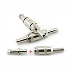 10 SET NIBP Cuff Connector Blood Pressure Hose Quick Male+Female Bayonet Socket