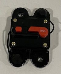 100A 12V Resettable Circuit Breaker Waterproof In Line NEW! FREE SHIPPING!