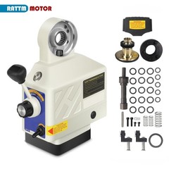 US SHIP】 JN400S 110V Y-Axis+Z- Axis Milling Machine Power Feed Mill Table Power