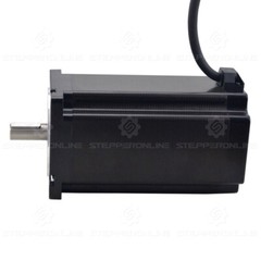 13Nm Nema 34 Stepper Motor 156mm 6A 14mm Key-way Shaft 4 Wires w/1m Cable CNC