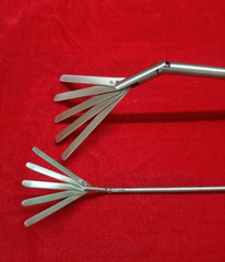 Laparoscopic Fan Retractor 5 Blades Articulation 5mm/10mm Reusable Instruments