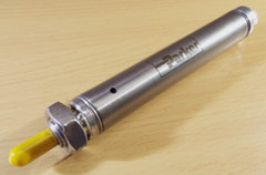 PNEUMATIC AIR CYLINDER PARKER 1-1/2″ STROKE 9/16 BORE SINGLE ACT. SPRING RETURN