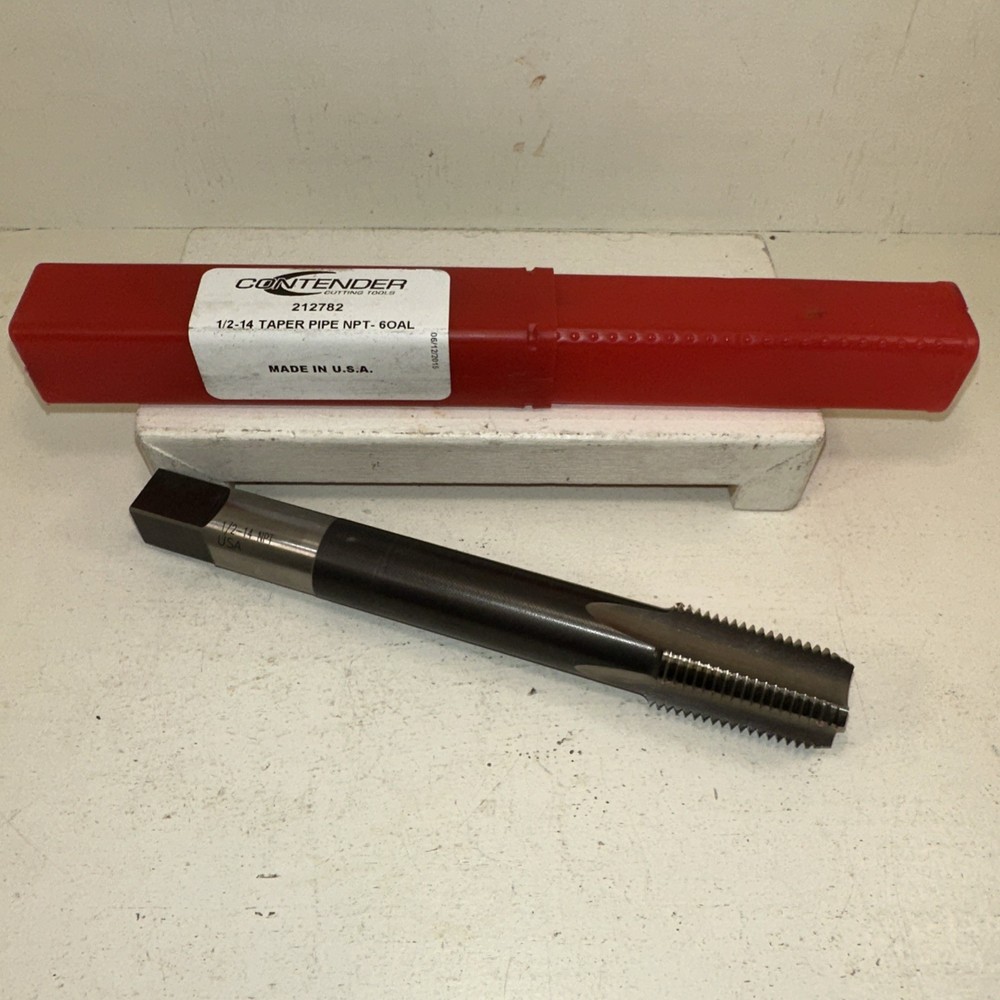 CONTENDER Tap Pipe NPT-#212782, 1/2″-14-Blue Ash Ind / Kodiak Cutting Tools