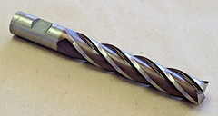 3/4″ X 3/4″ X 4″ HANITA 1125 HSS END MILL LEAD 4.173, 4FLUTE OAL CUT TO 6-1/8″