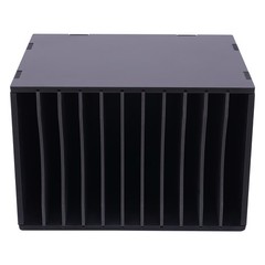 15.7in Desktop Sorter 11 Compartment Wooden Office Desk File Holder Organizer