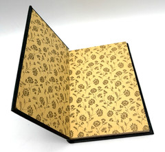Blank Book Journal Unlined Pages Green Cover Celtic Design “Anything Book” 8.25