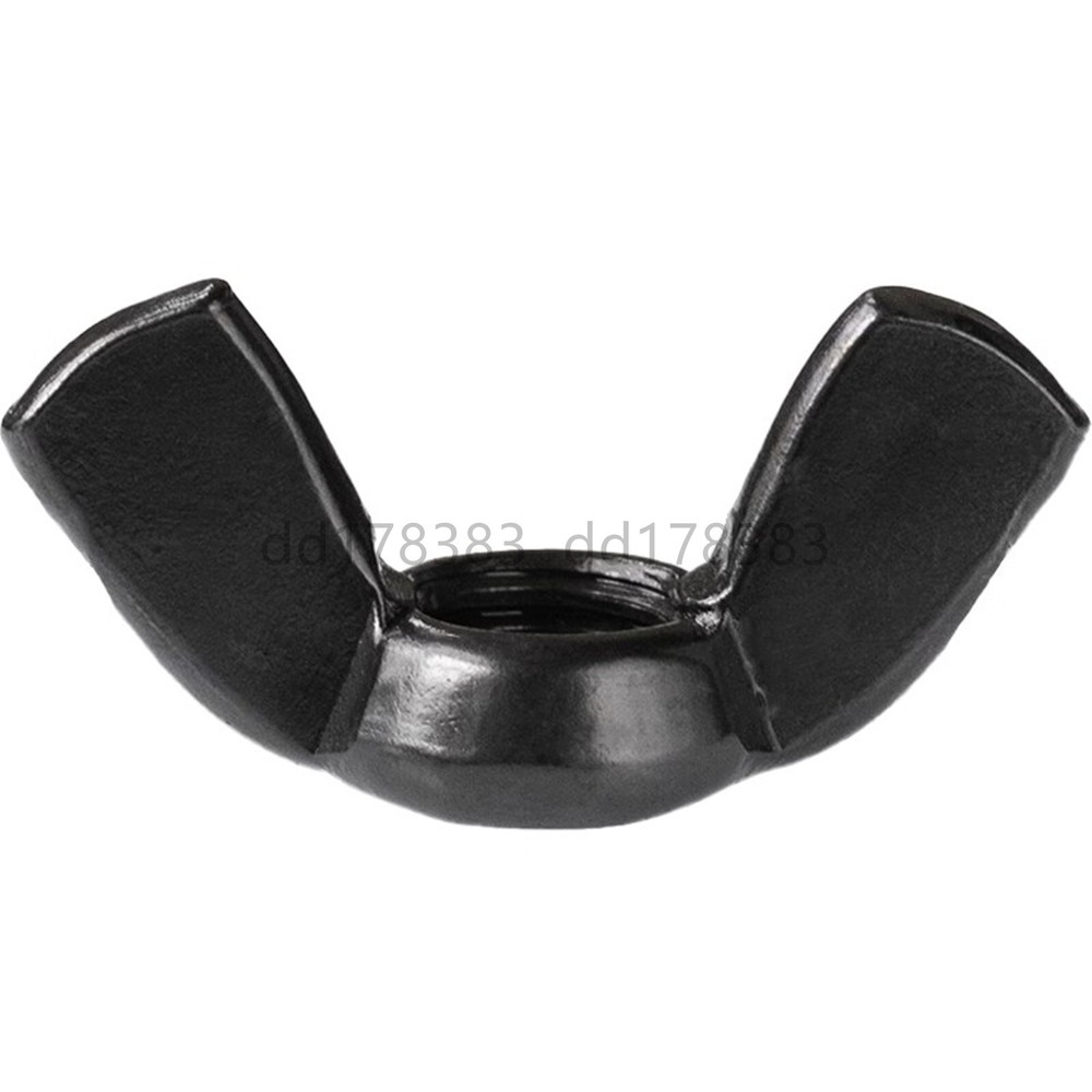 Black 304 Stainless Steel Wing Thumb Nuts Wing Nuts M3 M4 M5 M6 M8 M10 M12