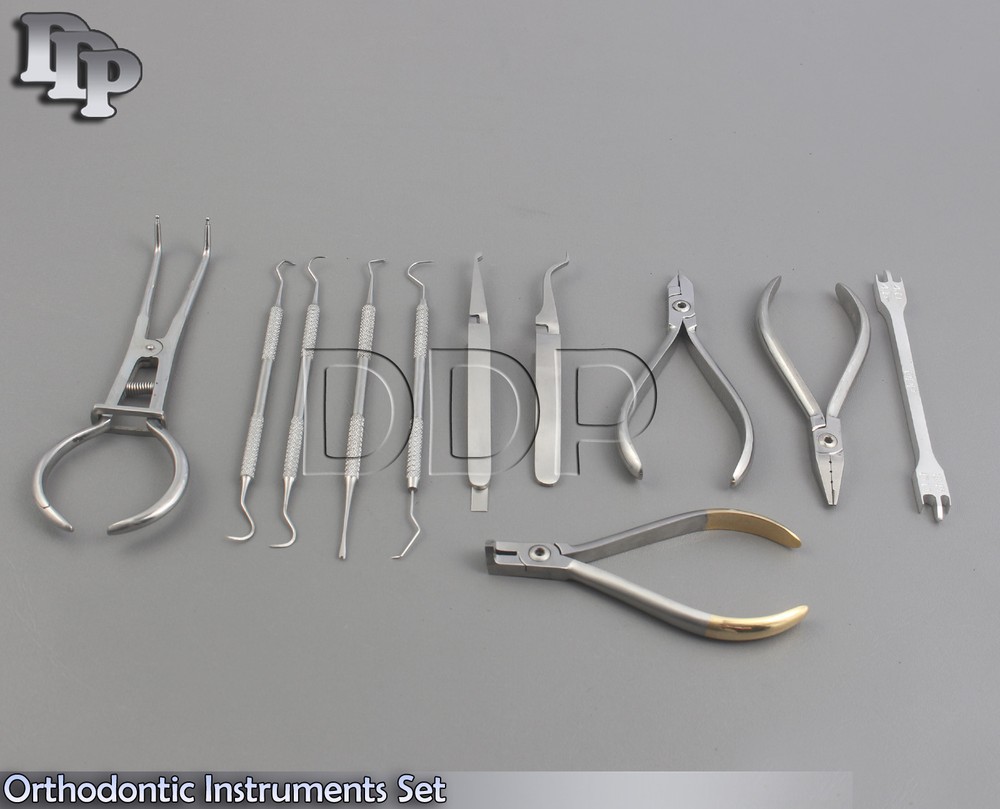 Orthodontic Instruments Set Of 11 Pcs DN-461