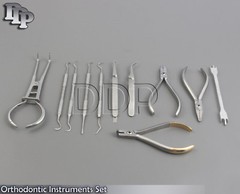 Orthodontic Instruments Set Of 11 Pcs DN-461