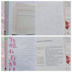 Vintage Style Junk Journal Handmade 86 Pages Women Mother Journal