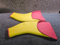 (QTY 1 PAIR)Salisbury Sleeve Dipped Class 3 Type I Red/Yellow Extra Curved Large