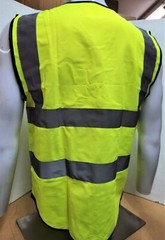 Hi Visibility Reflective Yellow Safety Vest with ID POCKET (Small to 2XL)
