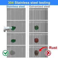 SimCos 18 Gauge 304 Stainless Steel Brad Nails 18 5/8″+1″+1-1/2″+2″ –800pcs