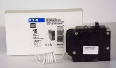 Eaton BRN115AF 15 Amp Single-Pole Combination Arc Fault Circuit Breaker