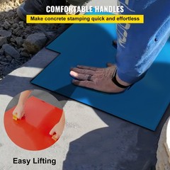 VEVOR Concrete Texturing Skin 24×24″ Concrete Stamps Mats Set Concrete Stamping