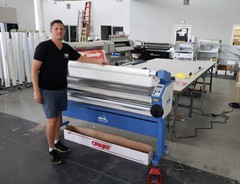 Qomolangma 55in / 63in Full-auto Wide Format Cold Laminator, with Heat Assisted