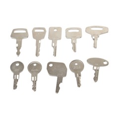 41 Heavy Equipment Keys for Case Cat Komatsu JCB Kubota Bobcat Volvo Doosan JLG