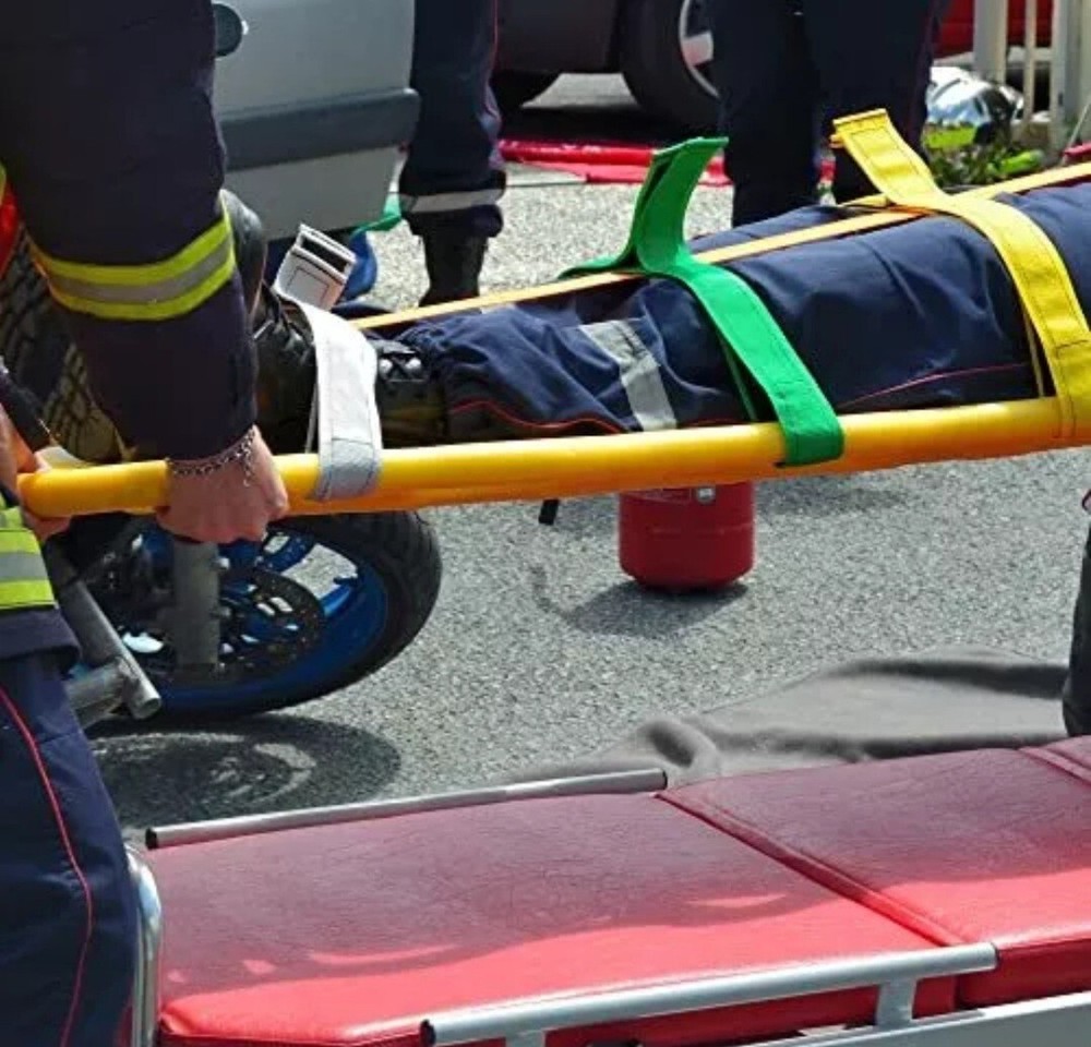 Backboard, Spine Board, Straps Color Coded Fire Ems Rescue