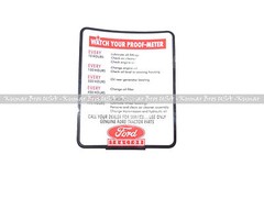 New Decal Set With Proof Meter FITS Ford 2N 8N 9N Tractor “8N5052”