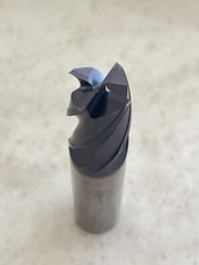 1 new GUHRING 9031130158700 Carbide End Mill, 5/8″ x 3/4″ x 3″ OAL, FIREX Coated