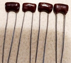 4 PCS VARIOUS Silver Mica Capacitors YOU CHOOSE THE VALUE #6 LOT