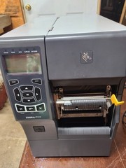 Zebra ZT410 110 volt Label Printer with Network, Serial, & USB, Power Tested
