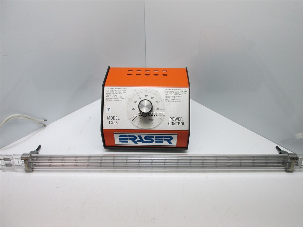 Eraser luxtherm LX25 Power Controller 115V 50/60Hz 25A with 110V-220V 1500W lamp