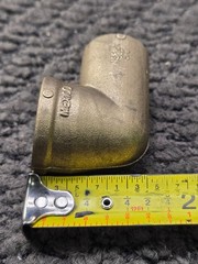 (QTY 25) Nibco 707-3-LF 3/4″ Lead-Free Forged DZR Bronze Solder Elbow Fittings