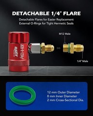 OMT R1234yf Quick Coupler, Quick Connect R1234yf Adapters & AC Hose Fitting Conn