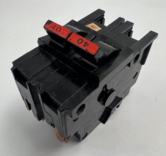 FPE FEDERAL PACIFIC NA240 2 POLE 40 AMP Type NA Circuit Breaker Red Handle