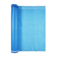 Floor Underlayment 300 sq ft 3mm 3-in-1 Vapor Barrier for Laminate Blue