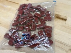 50-PCS Nichicon Polyester Metallized Film Capacitor 0.22 µF 250V QXC2E224KTPT