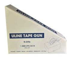 Uline Industrial Side Loader Tape Dispenser Tape Gun – 3″ – NEW