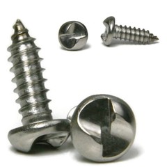 Security Screws 18-8 Stainless Steel One Way Tamper Proof Sheet Metal Screws #8