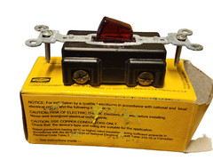 Hubbell Presswitch, Presswitch Plate and Metal Raceway Receptacle Boxes
