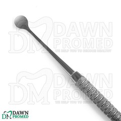 6 Pcs Molt Bone Curette 2/4 Periosteal Elevator 7″ Surgical Implant Dental Set