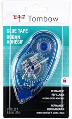 Tombow 62106 Mono Permanent Adhesive Applicator. Easy to Use 1 Pack, Blue