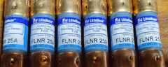 Lot of 6 PCS Littelfuse FLNR25 FLNR 25A 250V RK5 Time Delay Dual Element FLNR-25