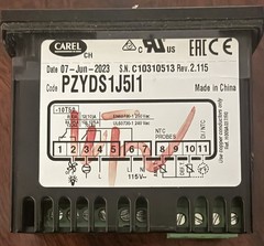 Digital Temperature Controller Fits Atosa PZYDS1J5I1 – Dixell/Carel OEM