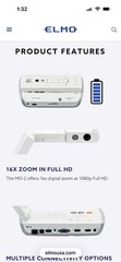 Elmo MO-2 Full HD Stem Document Camera