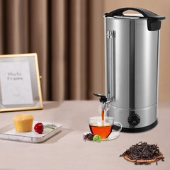 6.6Gal Commercial Coffee Urn Large Coffee Dispenser, Electric Coffee Maker Urn